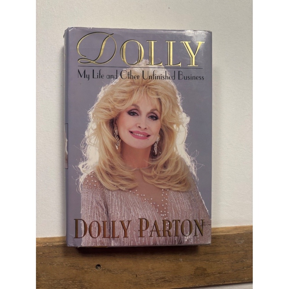 Dolly Parton My Life and Other Unfinished Business Hardcover Book 1994 First Ed